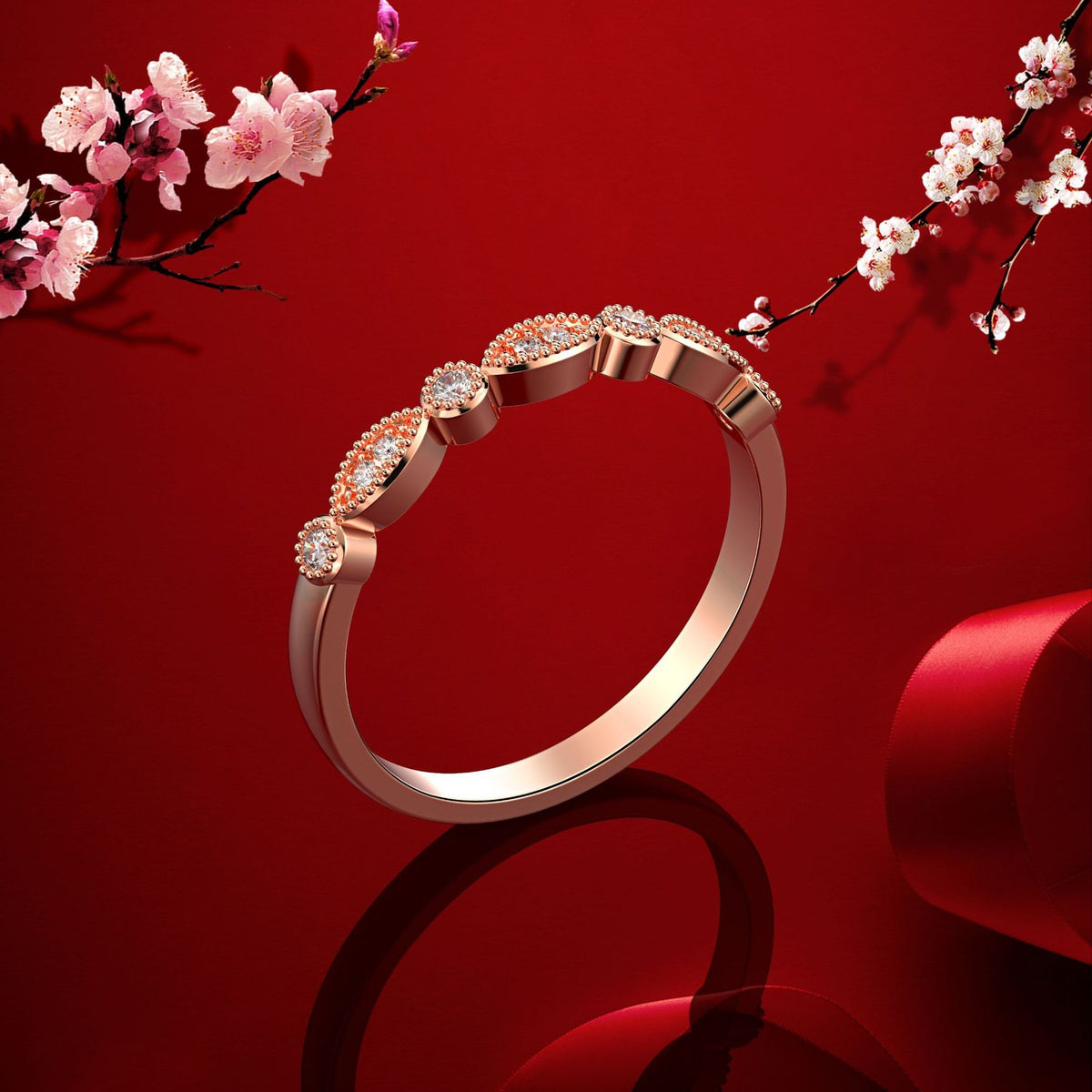 OliyaDesign Oval 9*13 Ice Flower Cut Diamond Base 4 Carat Ring