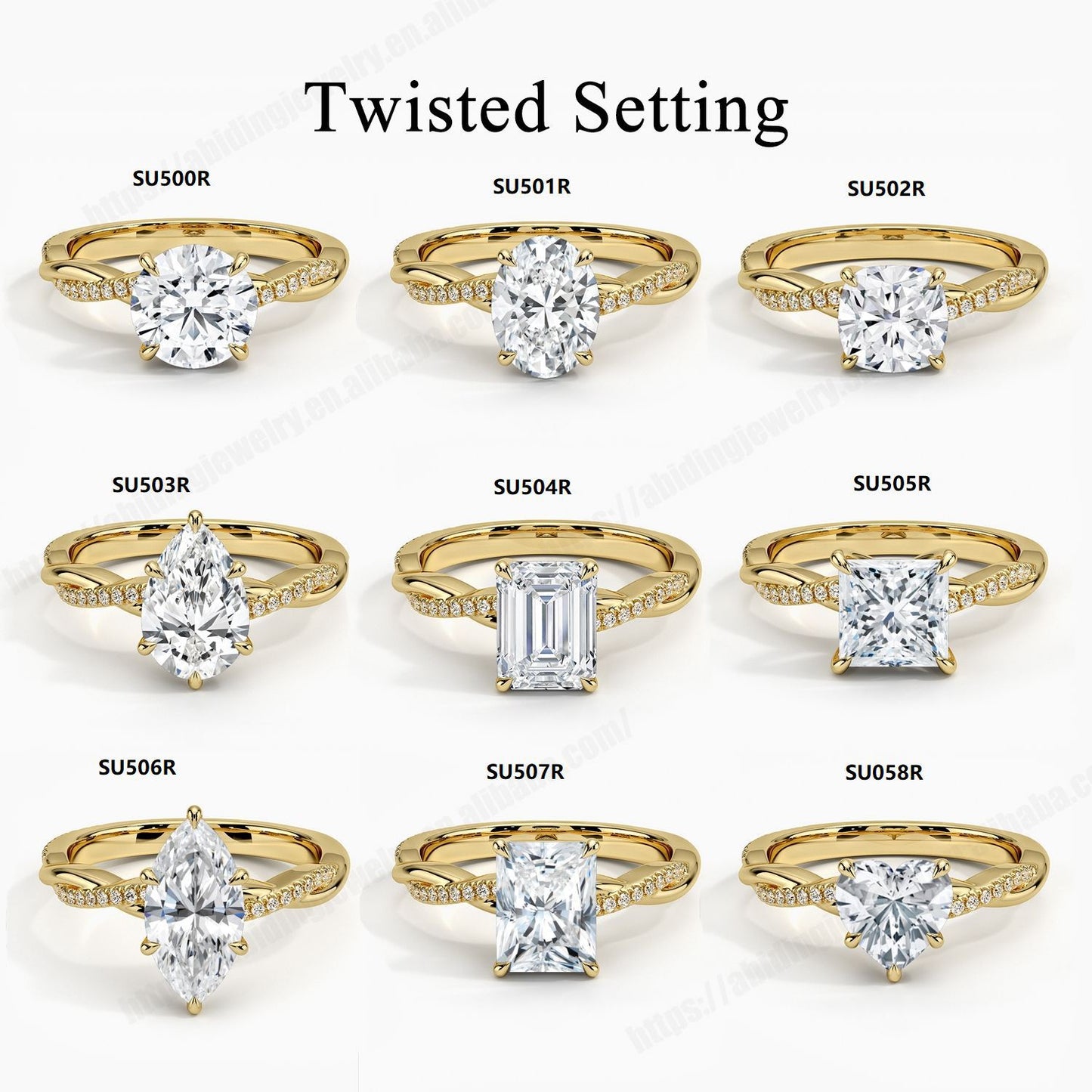 OliyaDesign High-End European And American Style S925 Sterling Silver Wedding Ring Inlaid With Moissanite.