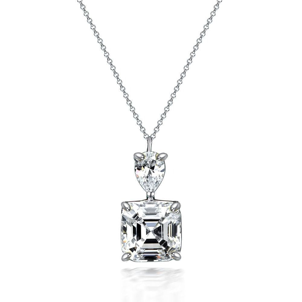 OliyaDesign 10*10 High Carbon 8 Carat Necklace