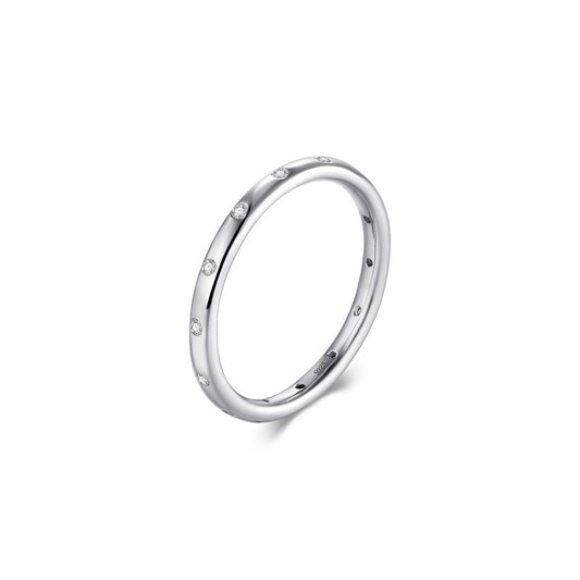 OliyaDesign S925 Sterling Silver Korean Style Simple Hot Selling Ring