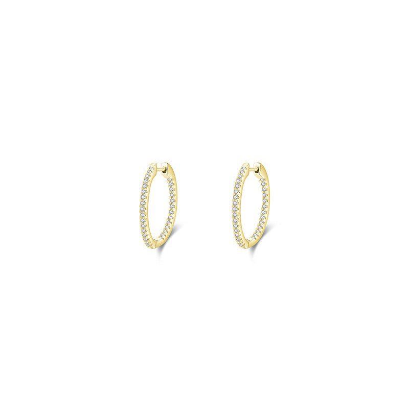 OliyaDesign Rainbow-Set S925 Silver Stud Earrings