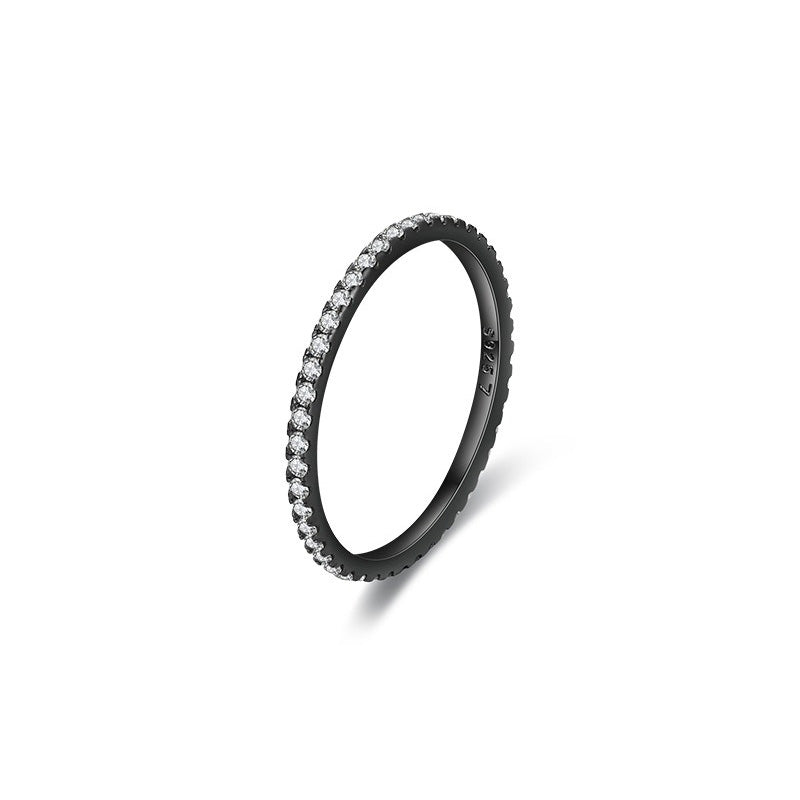 OliyaDesign S925 Sterling Silver Rainbow Ring