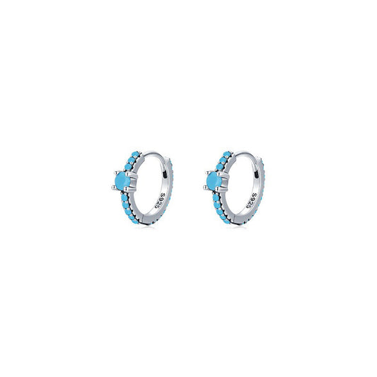 OliyaDesign Vintage Turquoise S925 Earrings