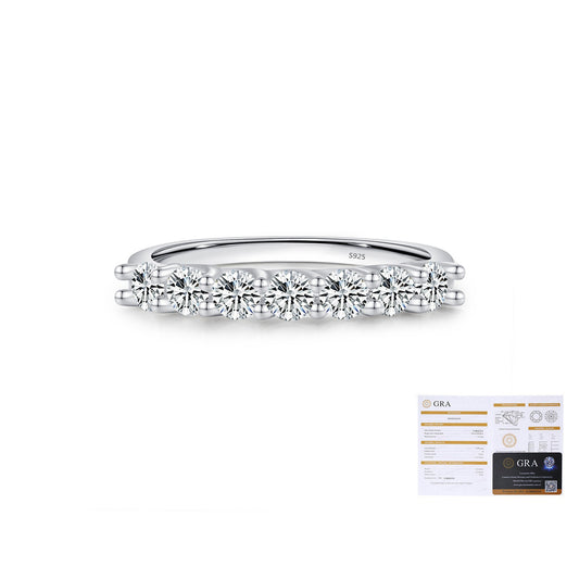 OliyaDesign Moissanite S925 Sterling Silver Ring