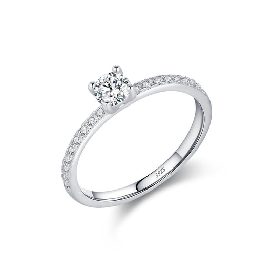 OliyaDesign D-Color Moissanite Ring