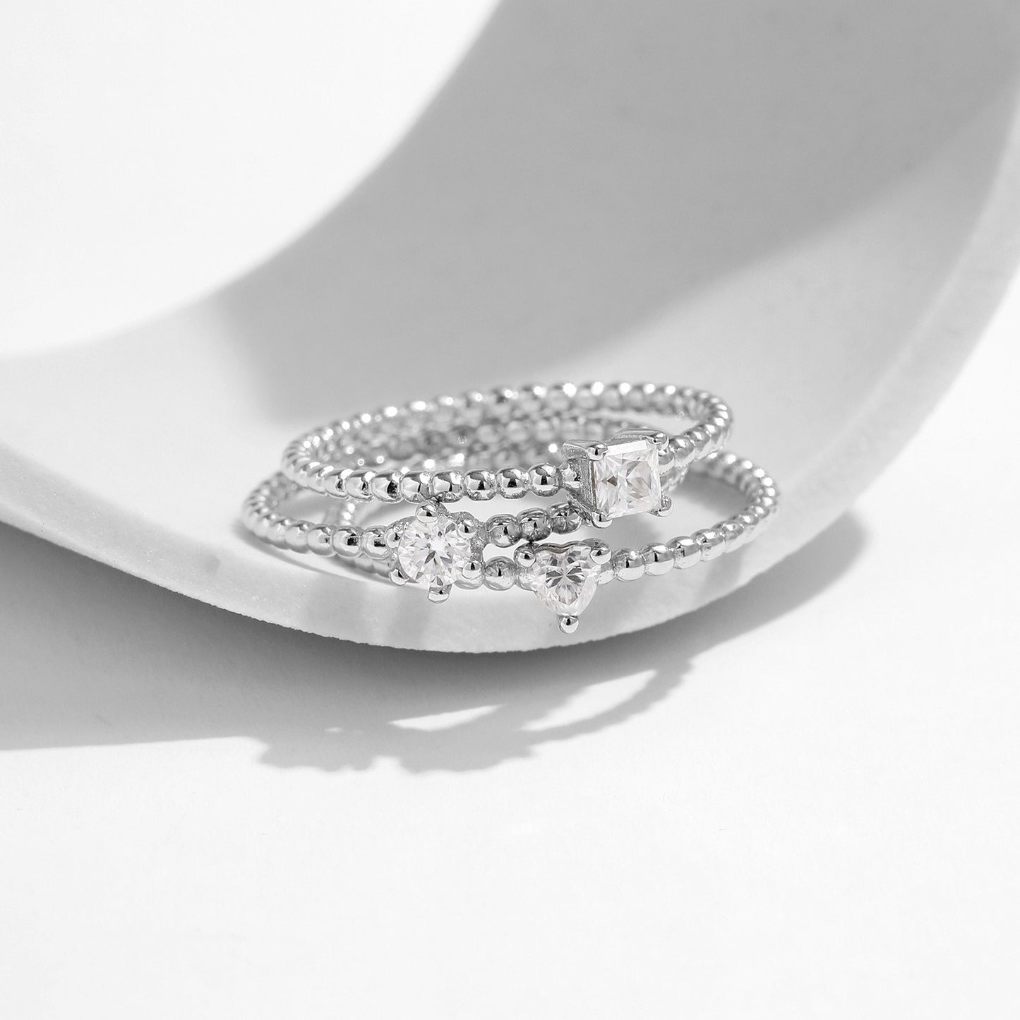 OliyaDesign D-color moissanite S925 ring