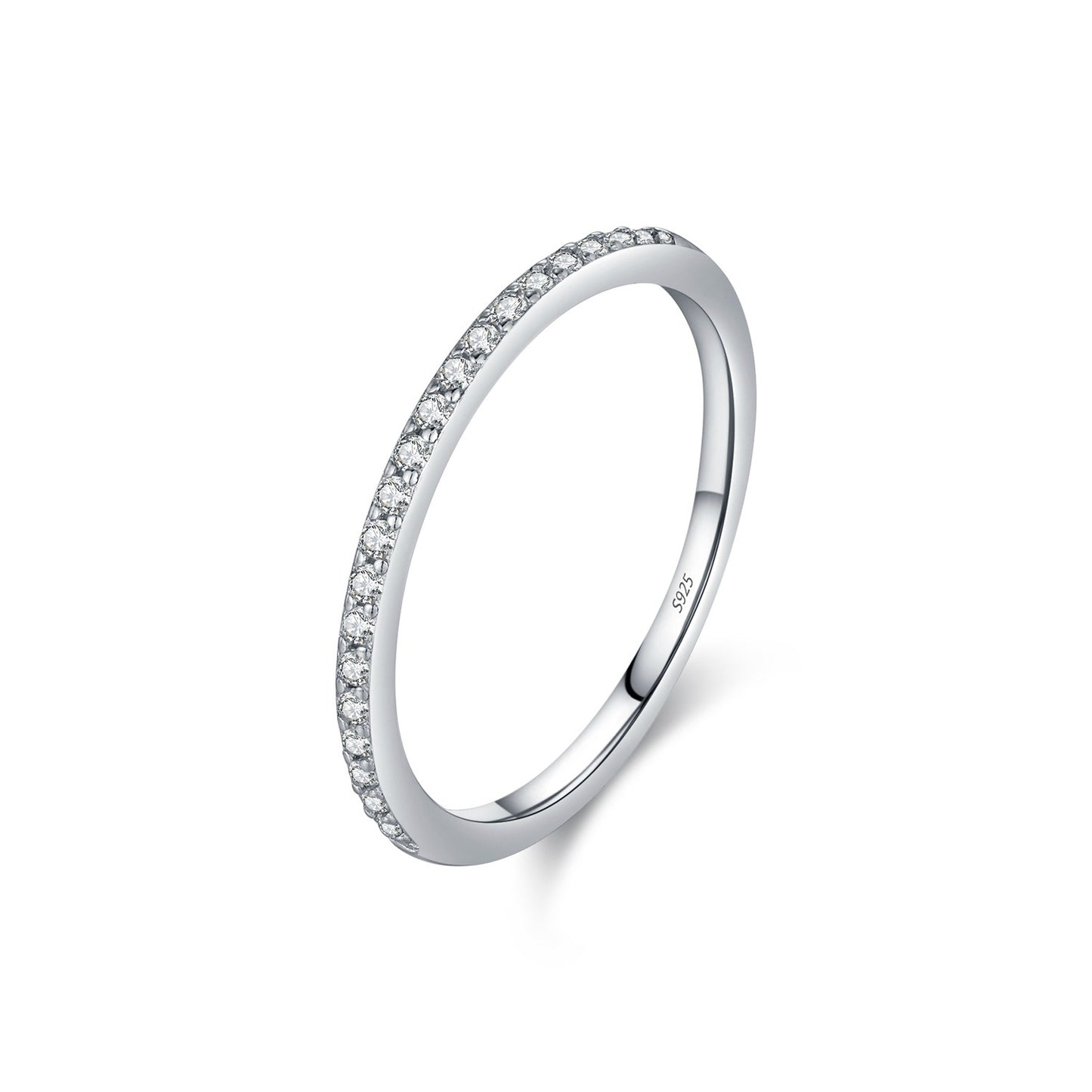 OliyaDesign Vvs1 Clarity Moissanite Ring In S925 Sterling Silver