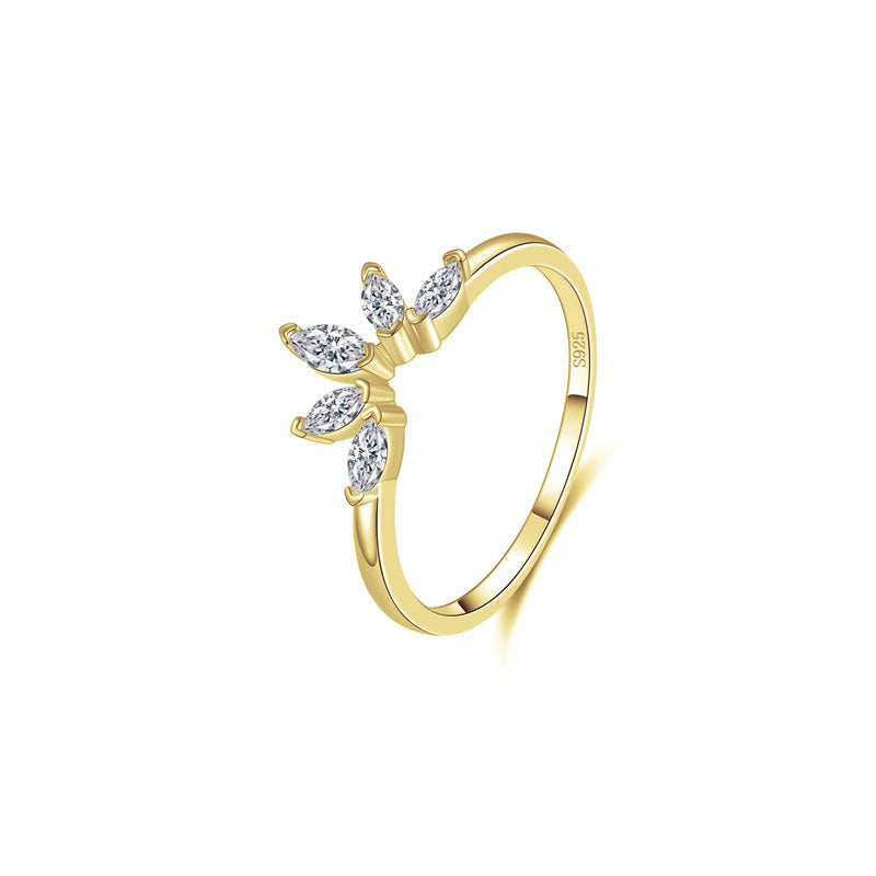 OliyaDesign Light Luxury Stacked Ring