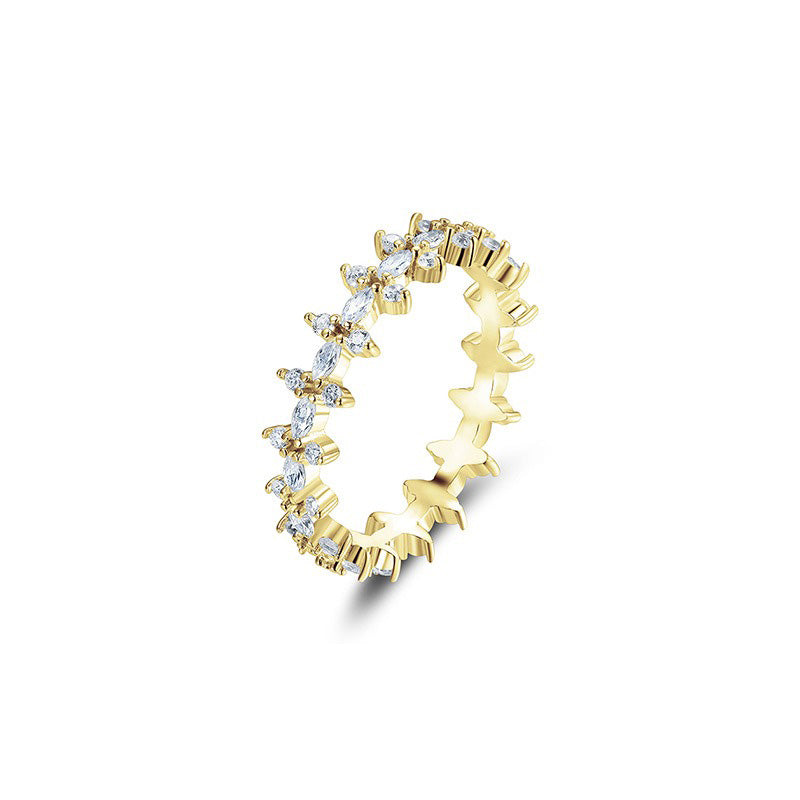 OliyaDesign Light Luxury Stacked Ring