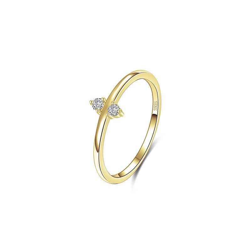 OliyaDesign Light Luxury Stacked Ring