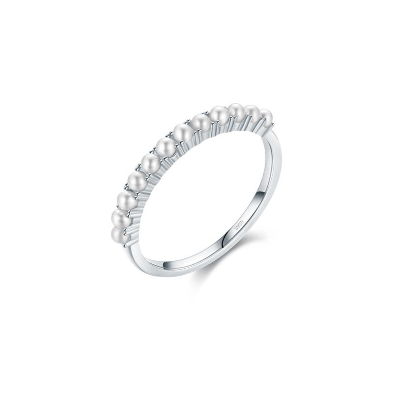 OliyaDesign Minimalist Style 925 Sterling Silver Ring